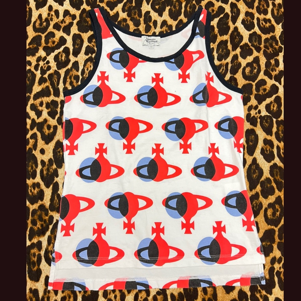 Vivienne Westwood vest large ORB tee tank top
